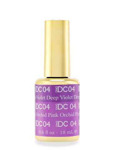 DC04 - Violet Deep To Pink Orchid - GEL POLISH & MATCHING LACQUER