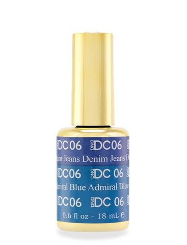 DC06 - Denim Jeans To Admiral Blue - GEL POLISH & MATCHING LACQUER