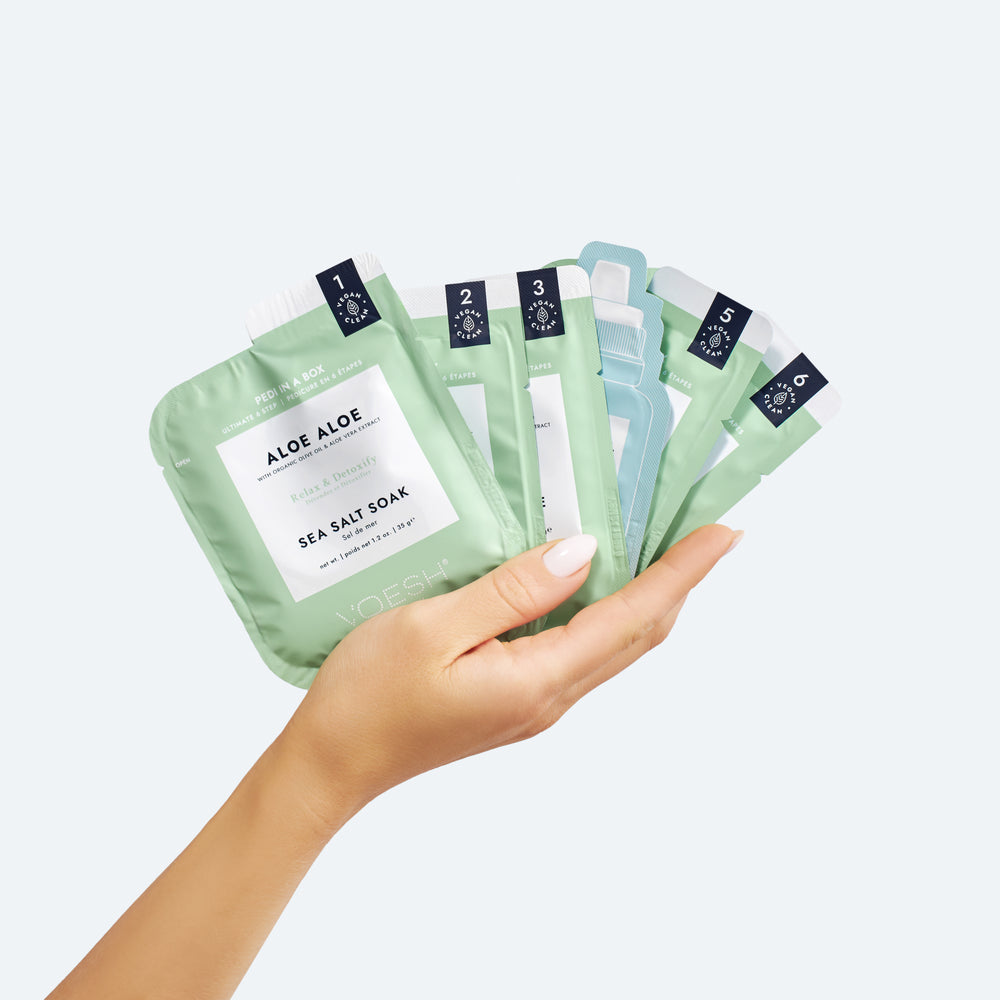 Voesh - Pedi in a Box Ultimate 6 Step - Aloe Aloe - VPC607ALO