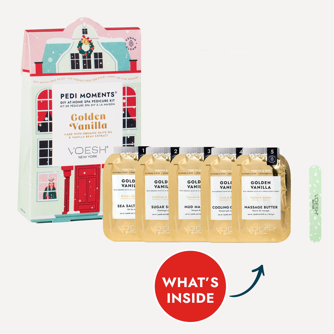Voesh - Pedi Moments Duo - Golden Vanilla - VPM527GLD