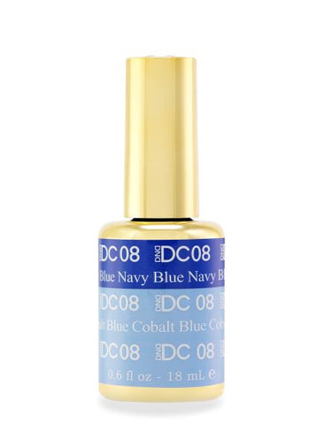 DC08 - Navy Blue To Cobalt Blue - GEL POLISH & MATCHING LACQUER