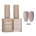 Honey Frosted Gel & Lacquer Duo H116