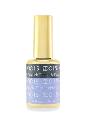 DC15 - Peacock To Taro Purple - GEL POLISH & MATCHING LACQUER