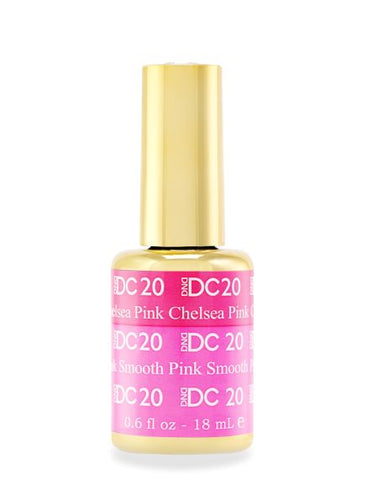 DC20 - Chelsea Pink To Pink Smooth - GEL POLISH & MATCHING LACQUER