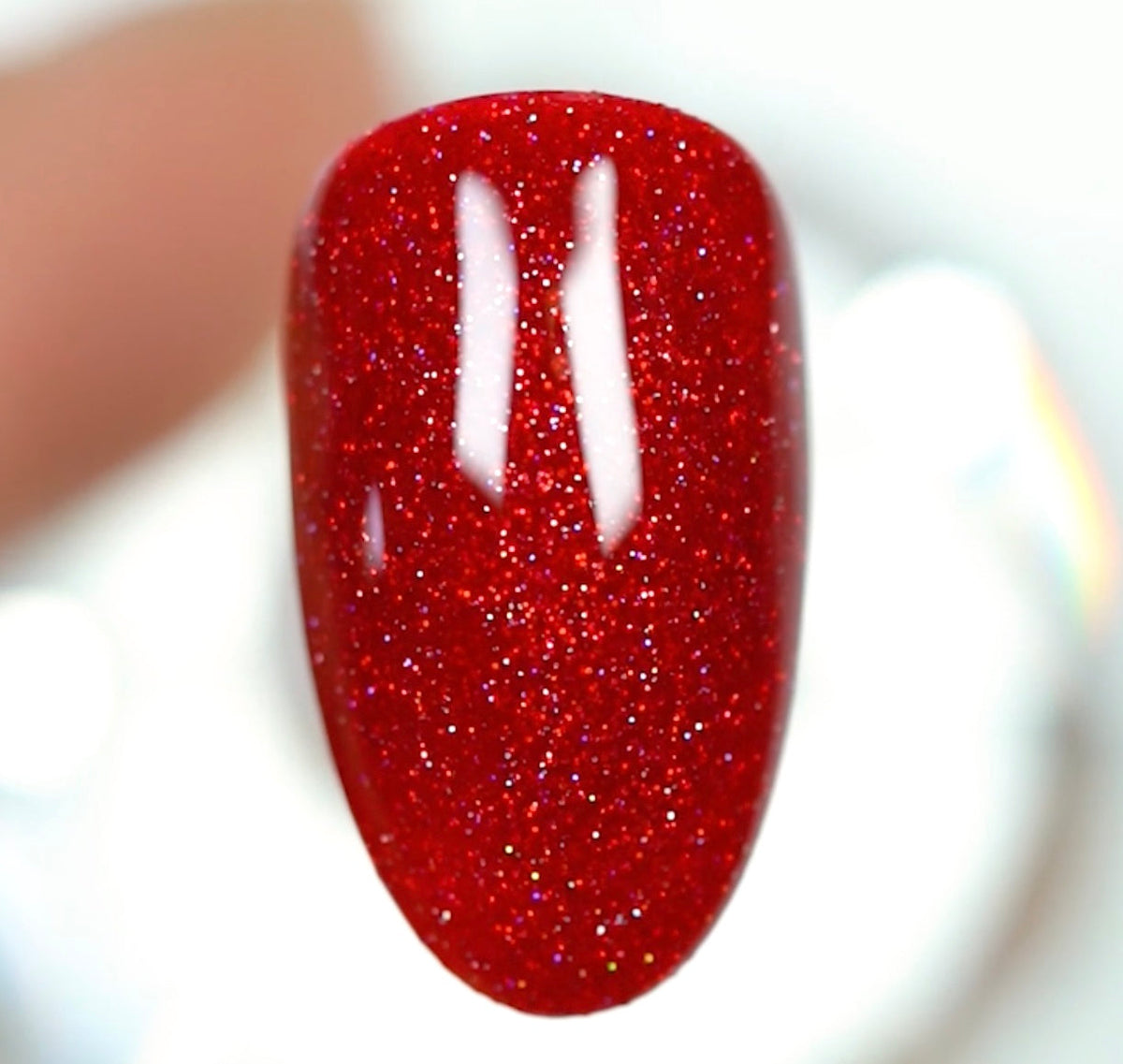 DC226 - Vivid Red - GEL POLISH & MATCHING LACQUER
