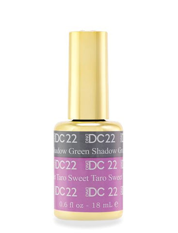 DC22 - Shadow Green To Sweet Taro - GEL POLISH & MATCHING LACQUER