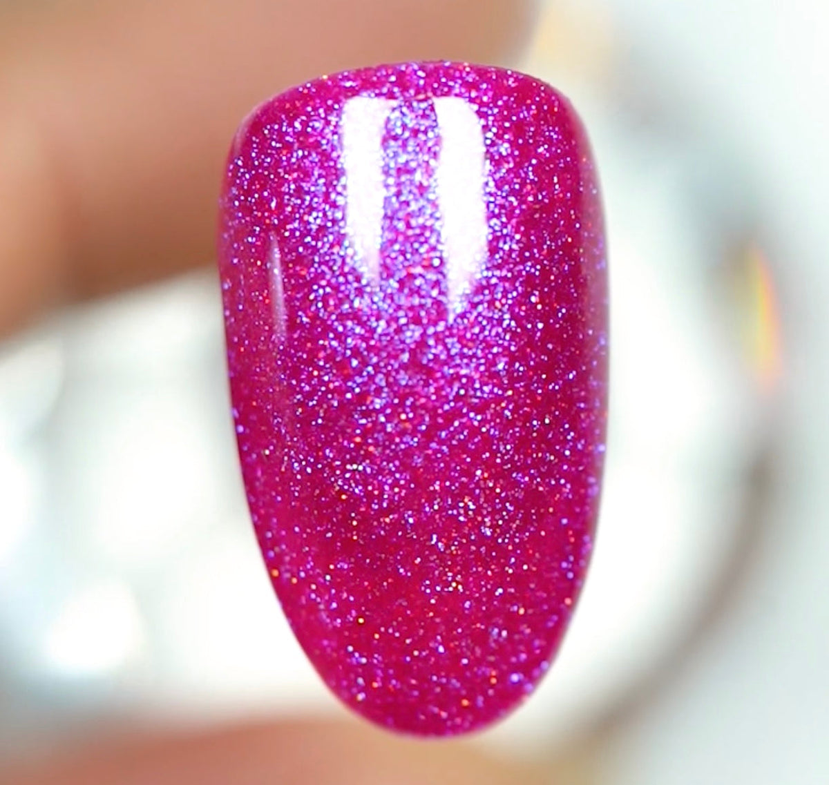 DC244 - Red Violet - GEL POLISH & MATCHING LACQUER