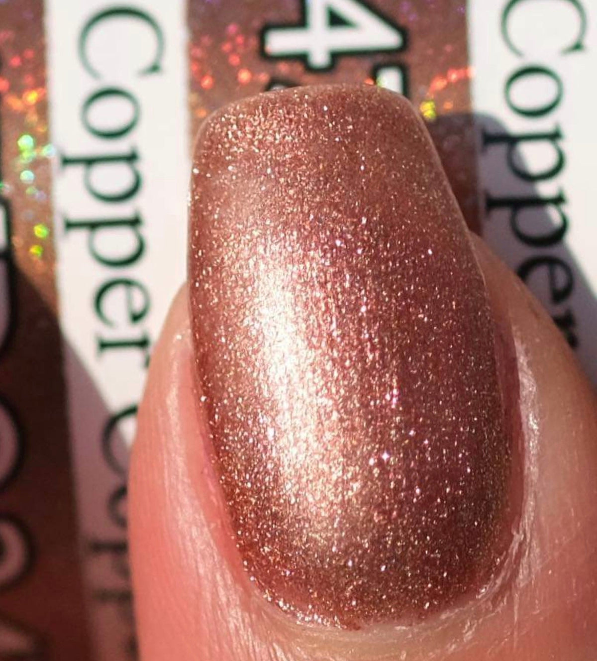 DC247 - Copper - GEL POLISH & MATCHING LACQUER