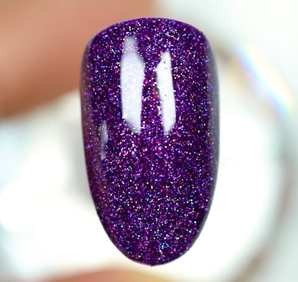DC251 - Dark Purple - GEL POLISH & MATCHING LACQUER