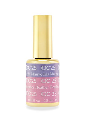DC25 - Mauve Iris To Heather - GEL POLISH & MATCHING LACQUER