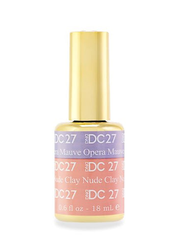 DC27 - Opera Mauve To Clay Nude - GEL POLISH & MATCHING LACQUER