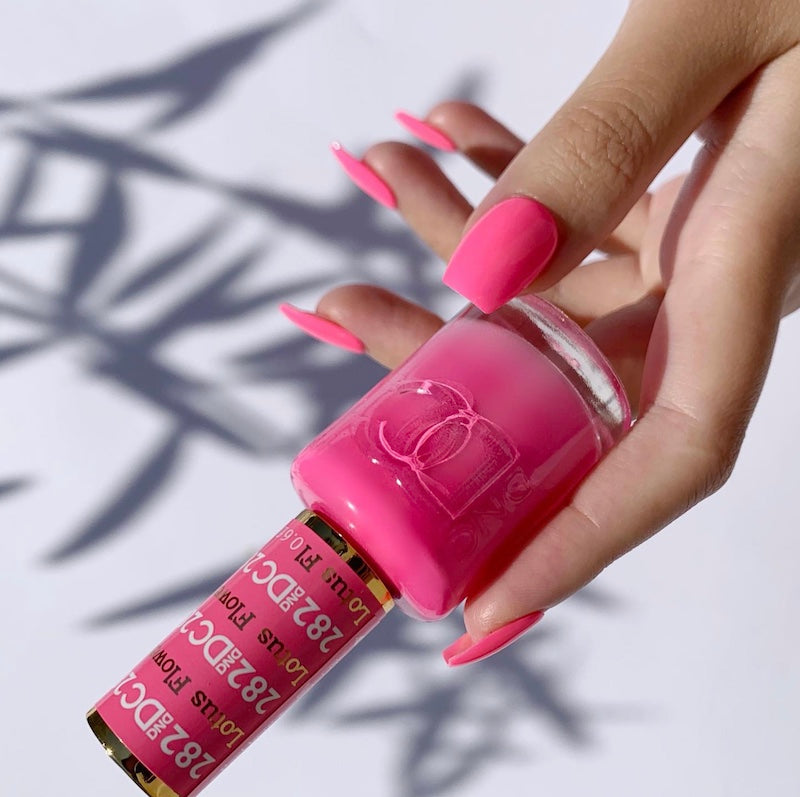 DC282 - Lotus Flowerbomb - GEL POLISH & MATCHING LACQUER