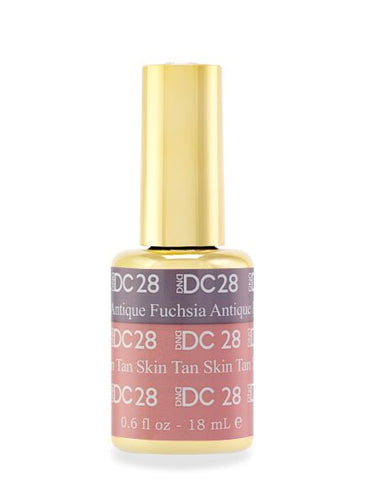 DC28 - Antique Fuchsia To Tan Skin - GEL POLISH & MATCHING LACQUER
