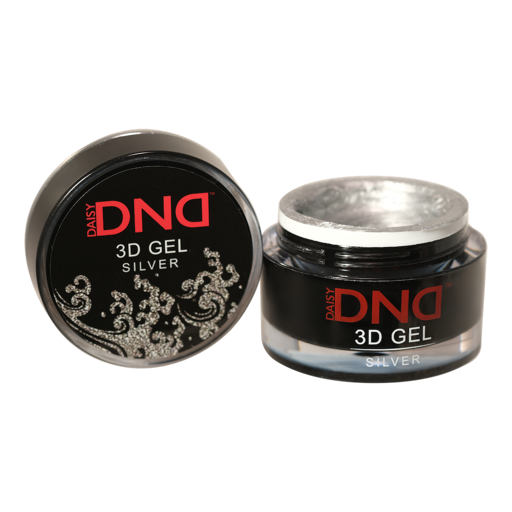 DC3D Gel - Silver - GEL POLISH & MATCHING LACQUER