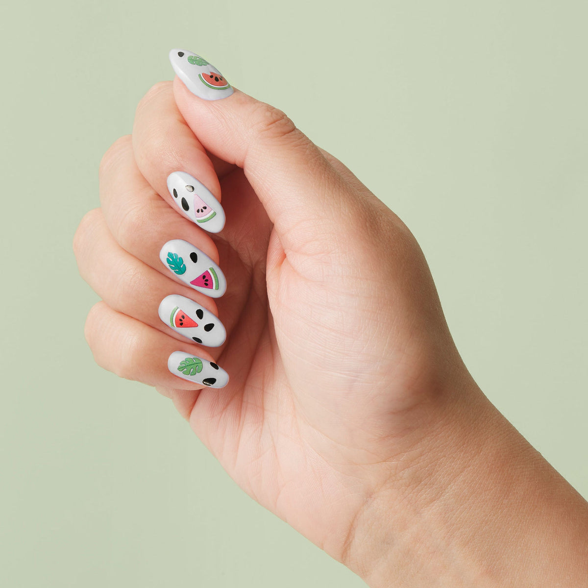 Voesh - Watermelon Duo (Pedi & Lotion) With Nail Stickers - VSC001WTR