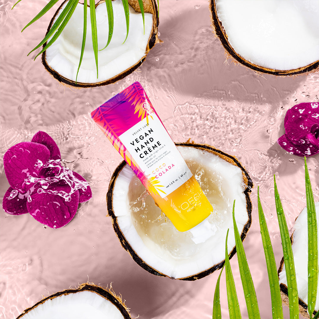 Voesh - Coco Colada Duo (Pedi & Lotion) With Nail Stickers - VSC001COL