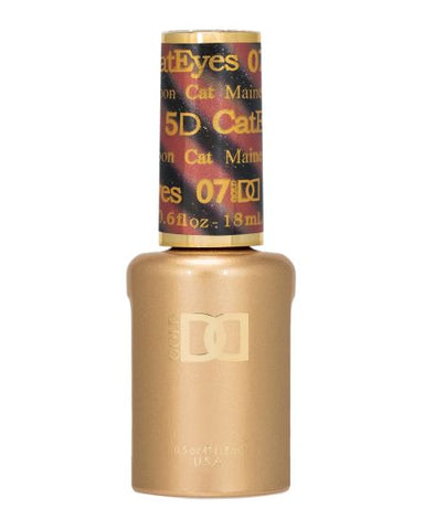 DND07 - 5D Maine Coon Cat - DND Matching Gel & Nail Polish