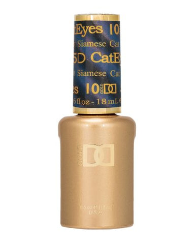 DND10 - 5D Siamese Cat - DND Matching Gel & Nail Polish