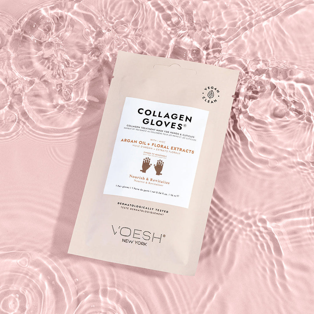 Voesh - Collagen Gloves with Argan Oil + Floral Extracts - VHM212COL