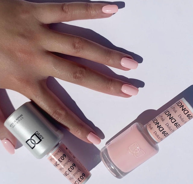 DND603 - Dolce Pink - DND Matching Gel & Nail Polish