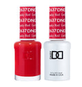 DND637 - Lucky Red - DND Matching Gel & Nail Polish