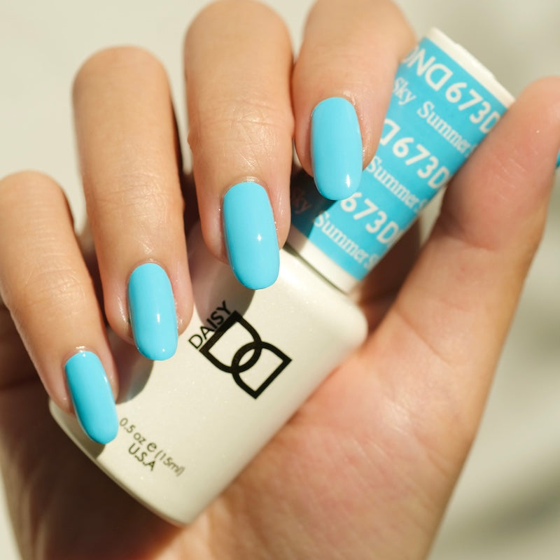 DND673 - Summer Sky - DND Matching Gel & Nail Polish