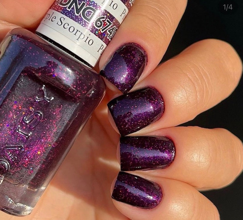 DND674 - Purple Scorpio - DND Matching Gel & Nail Polish