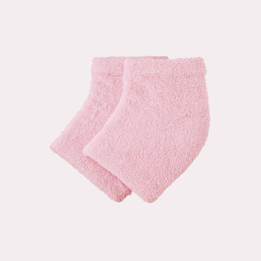 Voesh - Moisturizing Heel Socks - Pink - VFS003PNK