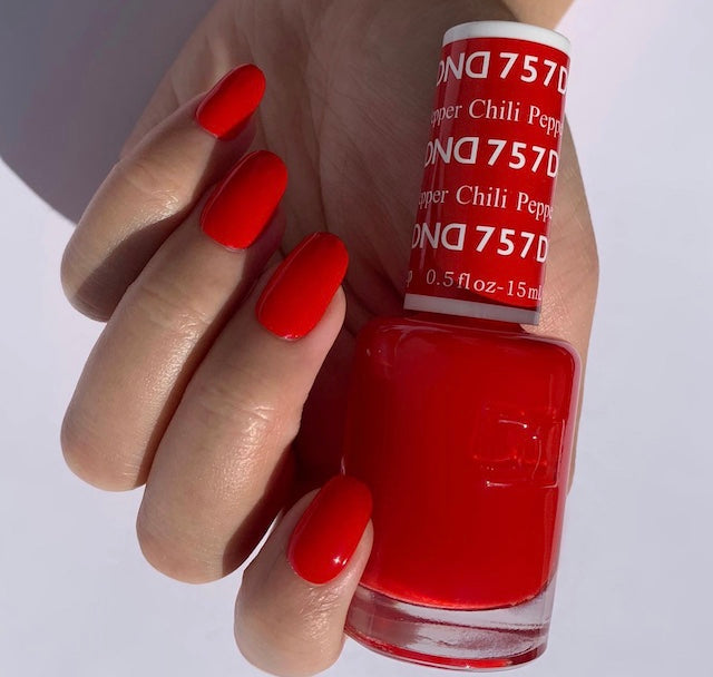 DND757 - Chili Pepper - DND Matching Gel & Nail Polish