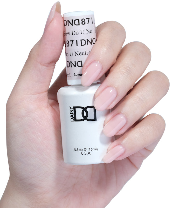 DND871 - How Do U Neutral? - DND Matching Gel & Nail Polish