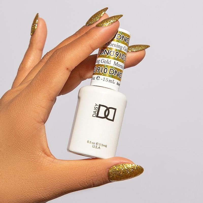 DND910 - Morning Gold - DND Matching Gel & Nail Polish