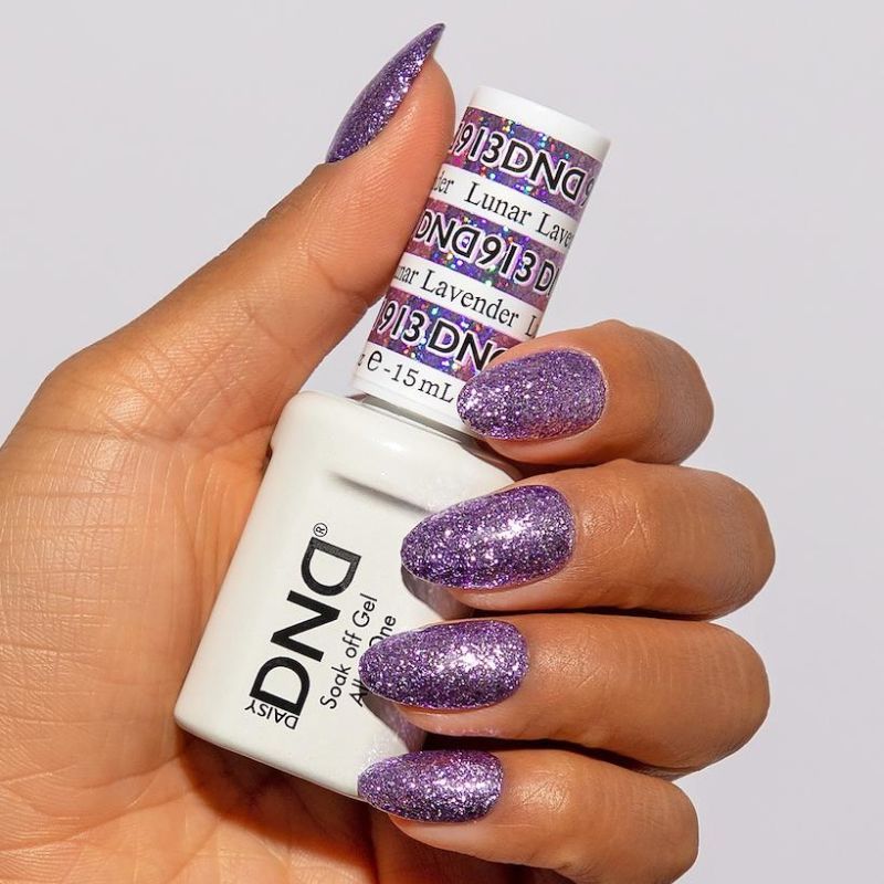 DND913 - Lunar Lavender - DND Matching Gel & Nail Polish