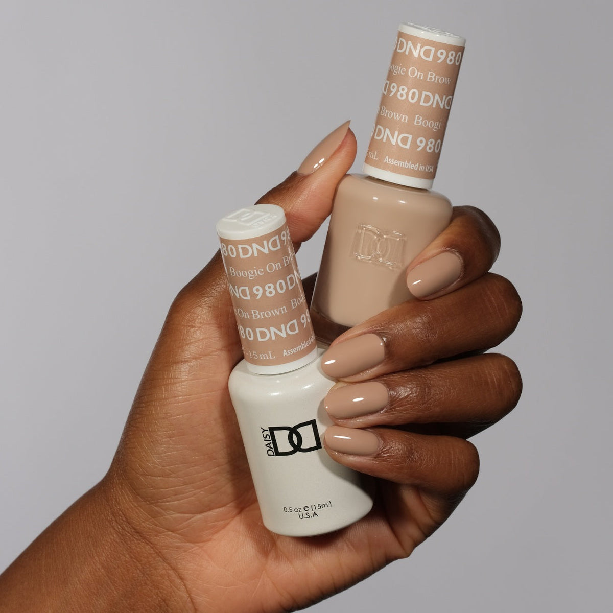 DND980 - Boogie on Brown - DND Matching Gel & Nail Polish