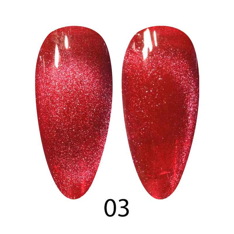 DC03 - Ruby Mirage - GEL POLISH & MATCHING LACQUER