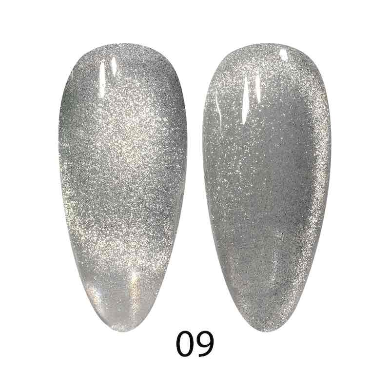 DC09 - Silver Lynx - GEL POLISH & MATCHING LACQUER