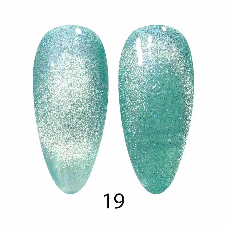 DC19 - Aqua Freckles - GEL POLISH & MATCHING LACQUER