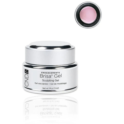 Brisa - CND BRISA GEL WARM PINK SEMI 0.5oz