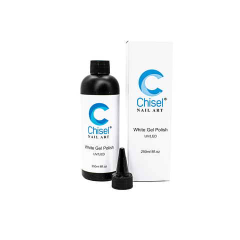 Chisel White UV/LED Gel Polish Refill 8oz