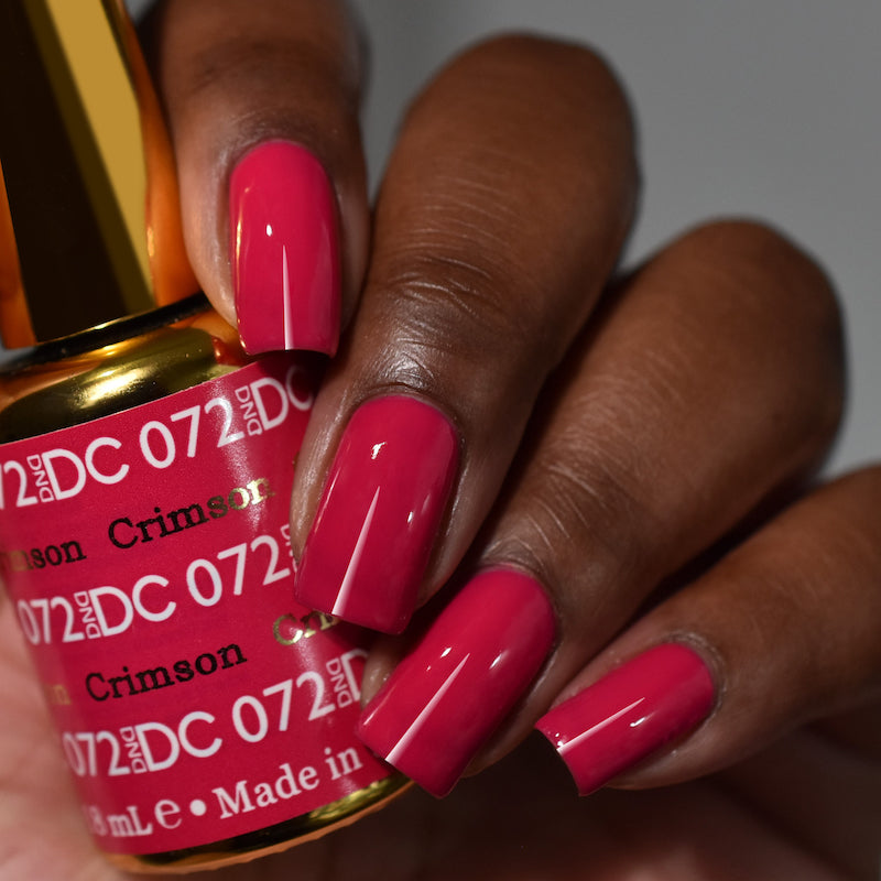 DC072 - Crimson - GEL POLISH & MATCHING LACQUER