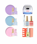 Perfect Pastels Gel Polish Starter Kit - DND Matching Gel & Nail Polish