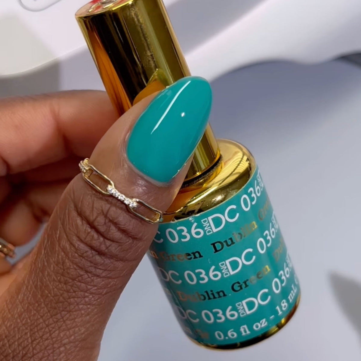 DC036 - Dublin Green - GEL POLISH & MATCHING LACQUER