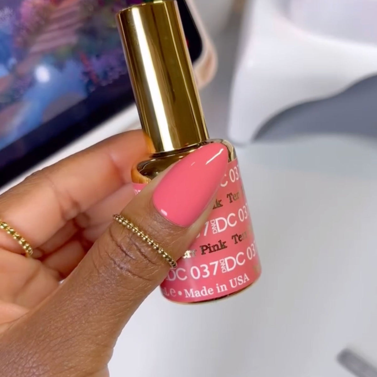 DC037 - Terr Pink - GEL POLISH & MATCHING LACQUER