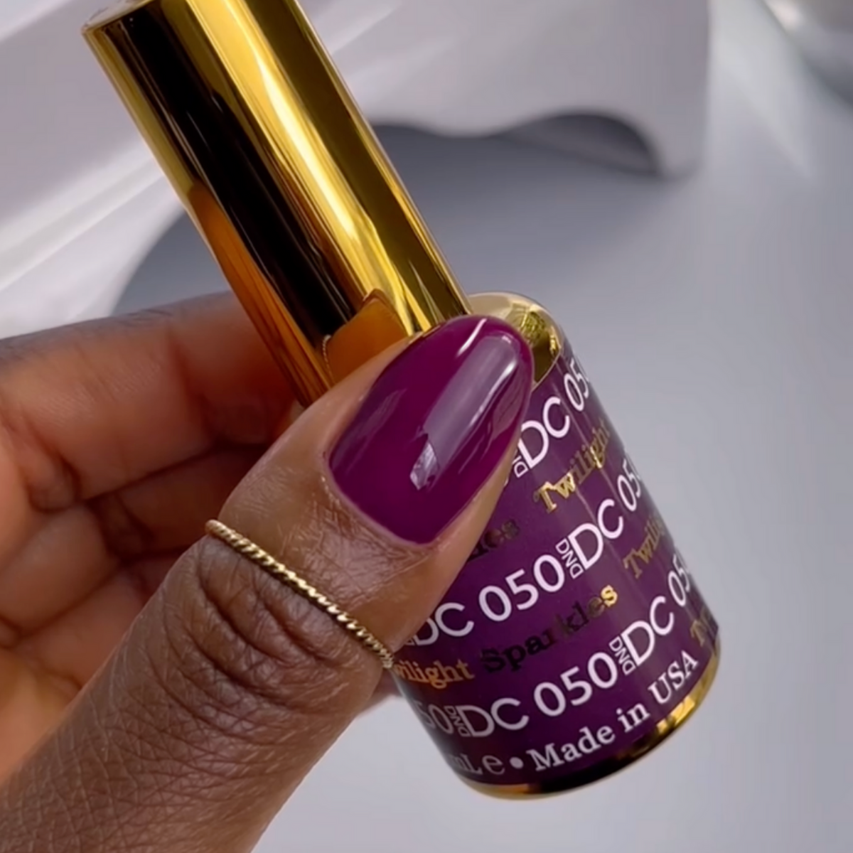 DC050 - Twilight Sparkles - GEL POLISH & MATCHING LACQUER