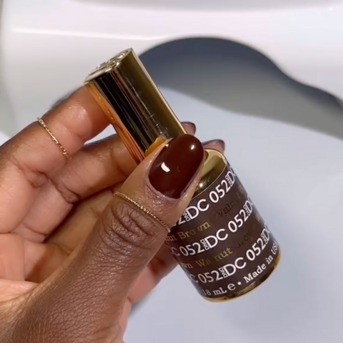 DC052 - Walnut Brown - GEL POLISH & MATCHING LACQUER