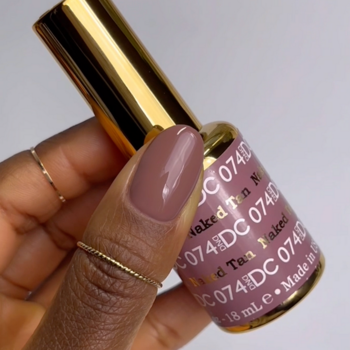 DC074 - Naked Tan - GEL POLISH & MATCHING LACQUER