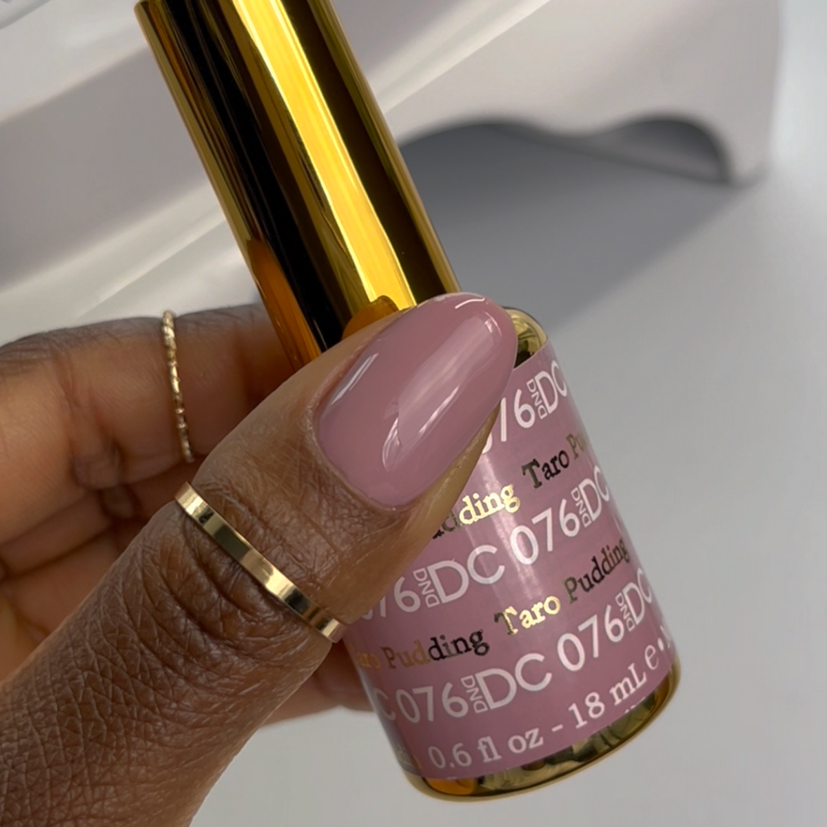 DC076 - Taro Pudding - GEL POLISH & MATCHING LACQUER