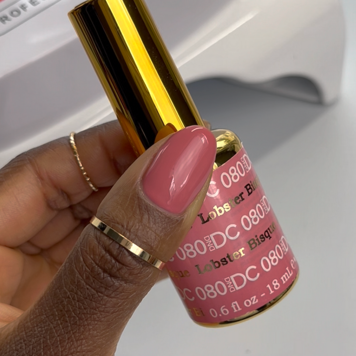 DC080 - Lobster Bisque - GEL POLISH & MATCHING LACQUER