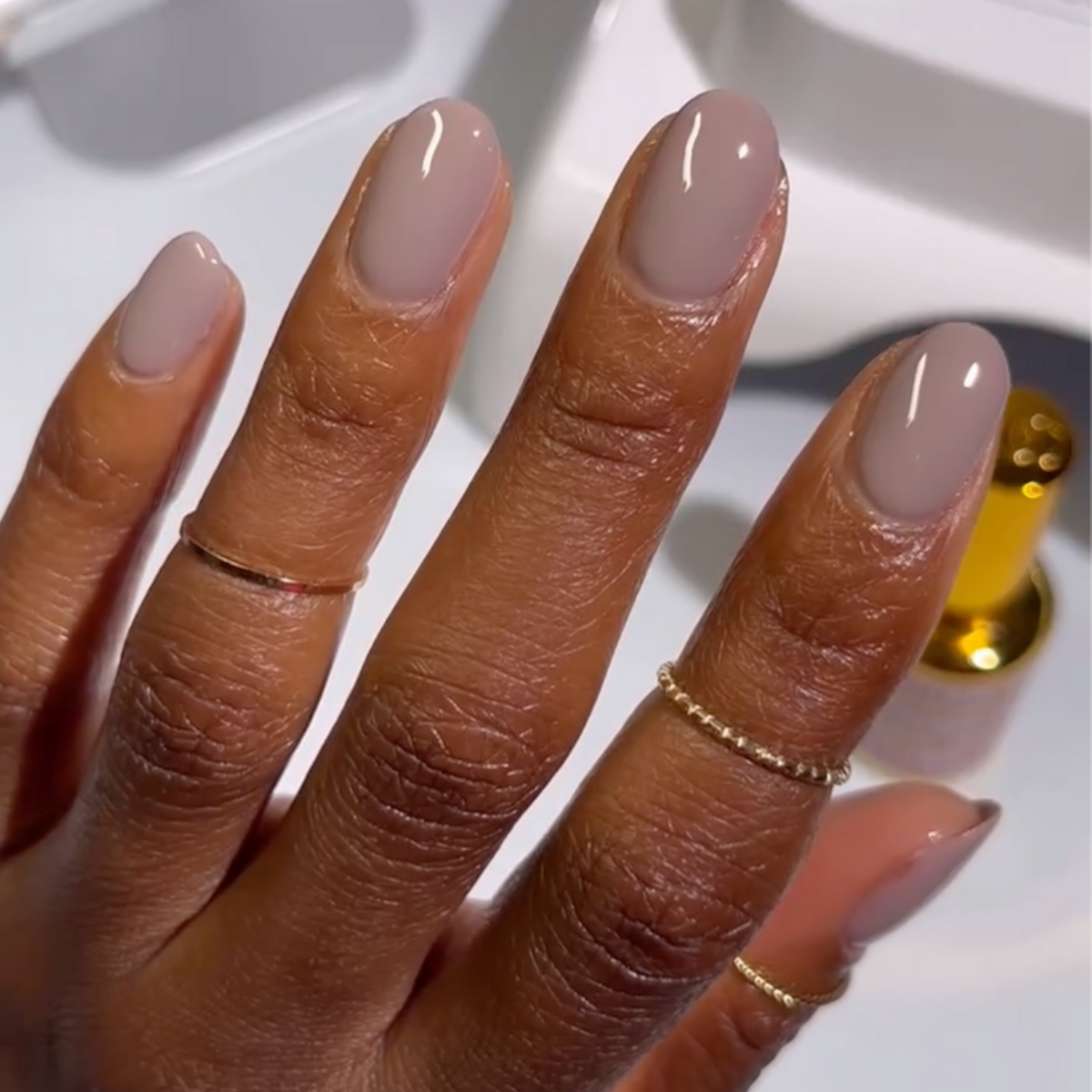 DC103 - Bamboo Brown - GEL POLISH & MATCHING LACQUER
