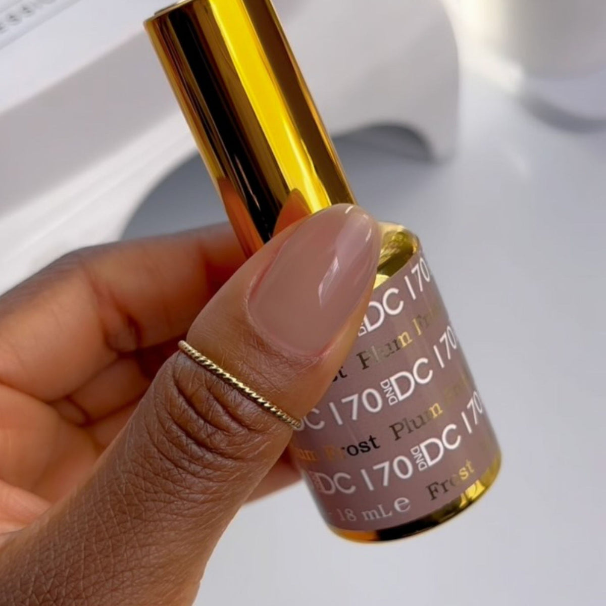 DC170 - Plum Frost - GEL POLISH & MATCHING LACQUER