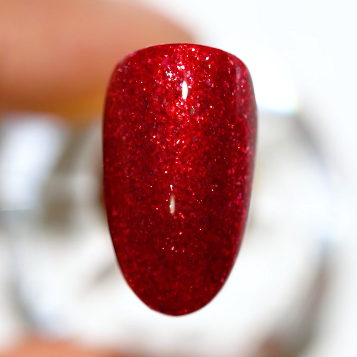 DC184 - Ultra Red - GEL POLISH & MATCHING LACQUER